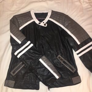 (Faux) Leather Jacket